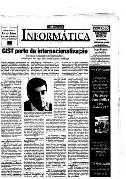 GIST perto da internacionaliza&ccedil;&atilde;o