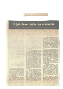 0 que deve mudar na economia
