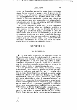 LEGISLATIVO. 31 tantas as demandas instituidas a esse fim