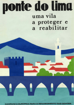 Projeto de D - Munic&iacute;pio de Ponte de Lima