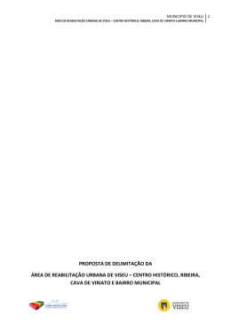 ARU 1 DE VISEU_11_Set_2014 - C&acirc;mara Municipal de Viseu
