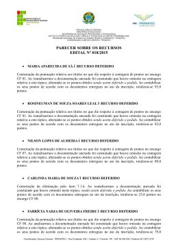 Resposta aos Recursos