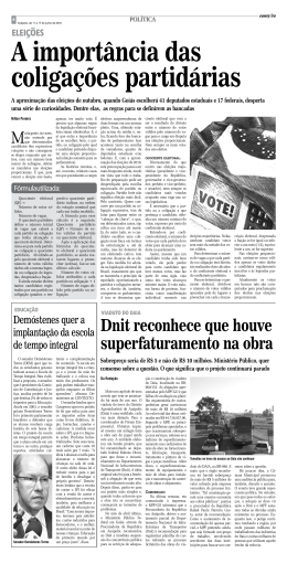 Dnit reconhece que houve superfaturamento na