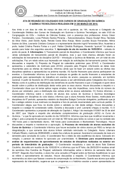 Ata aprovada - reunião 31.03.2014