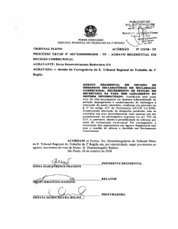 Ac. 155/08-TP - Tribunal Regional do Trabalho da 2&ordf; Regi&atilde;o SP