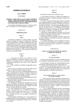 Lei n.º 27/2013 - Governo dos Açores
