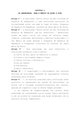 Documento complementar que fica a fazer parte integrante da