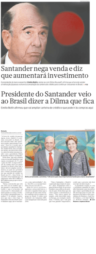 Santandr nega Venda e diz