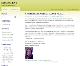 A primeira impress&atilde;o &eacute; a que fica... 20.08.2012