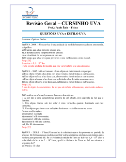 Revis&atilde;o Geral &ndash; CURSINHO UVA