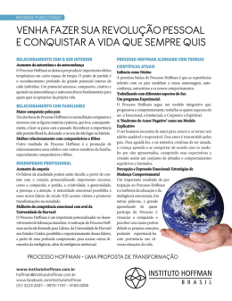 venha fazer sua revolução pessoal e conquistar a vida que sempre