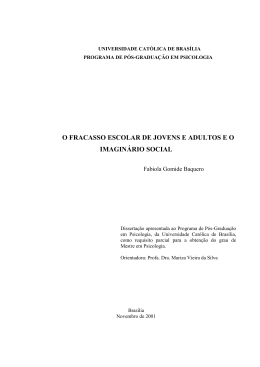Disserta&ccedil;&atilde;o - Universidade Cat&oacute;lica de Bras&iacute;lia