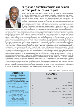 Perguntas e questionamentos que sempre fizeram parte