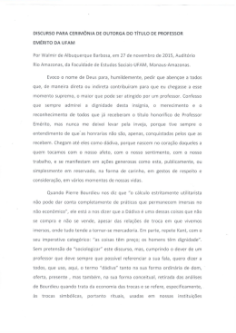 Discurso_Professor Em&eacute;rito Walmir de Albuquerque Barbosa