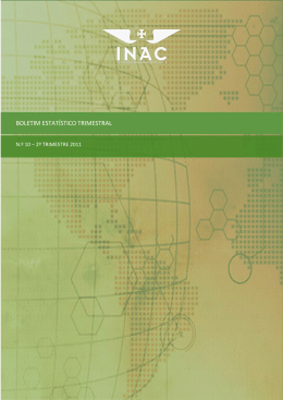 Boletim Estatístico Trimestral n.º 10 (Abr - Jun 11)