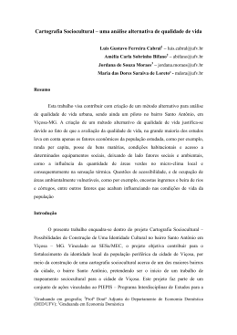 Trabalho Completo - IV Congresso em Desenvolvimento Social