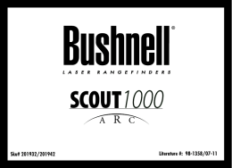 SCOUT1000 - Bushnell