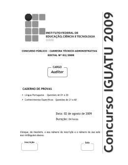 Prova - Calcule Mais