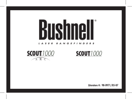 SCOUT1000 - Forestry Suppliers, Inc.