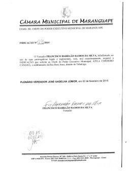 2015 - Câmara Municipal de Maranguape