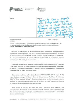 revogação da decisão final de 22 de abril de 2013