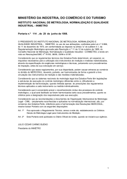 &Iacute;ntegra - Inmetro