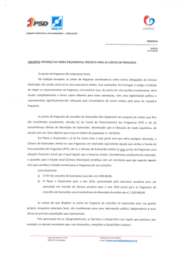 proposta - Município de Guimarães