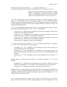 INSTRU&Ccedil;&Atilde;O ESPECIAL/INCRA/N&ordm;05-a, DE 06 DE JUNHO DE 1973