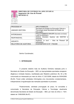 Inspetoria 4 de Atos de Pessoal DIVIS&Atilde;O 12