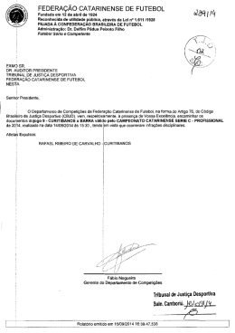 Proc. 239-14 – Curitibanox x Barra – Série C Prof.