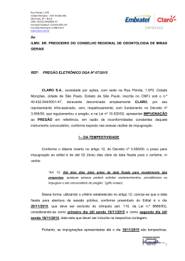 impugna&ccedil;&atilde;o
