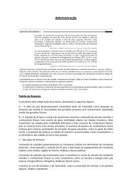 Padrão de Resposta 2012