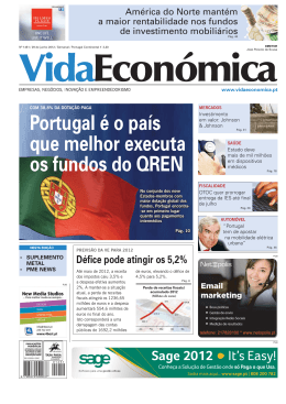 Portugal &eacute; o pa&iacute;s que melhor executa os fundos do QREN