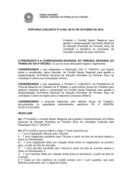 PORTARIA CONJUNTA N&ordm; 6.028, DE 07 DE OUTUBRO DE 2014