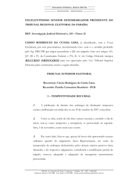 excelentssimo senhor desembargador presidente do tribunal
