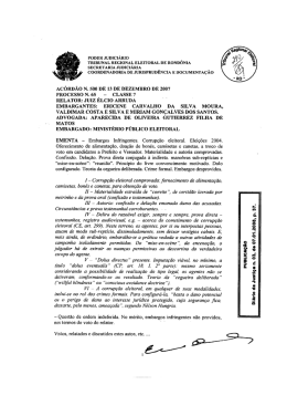 PODER JUDICIÁRIO _ TRIBUNAL REGIONAL ELEITORAL DE