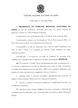 297/2015 - Tribunal Regional Eleitoral de Goiás