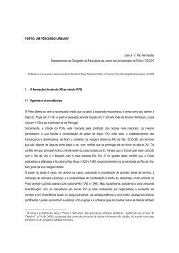 Porto, um percurso urbano, por Jos&eacute; A. Rio