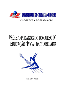 VICE-REITORIA DE GRADUA&Ccedil;&Atilde;O