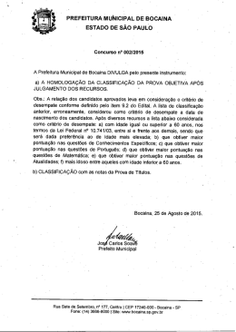 PREFEiTuRA MuNiclPAL DE