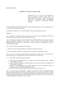 Dec154096 - ARCON-PA - Governo do Estado do Pará