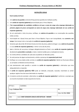 Prefeitura Municipal Dourado &ndash; Processo Seletivo n&ordm; 002/2013
