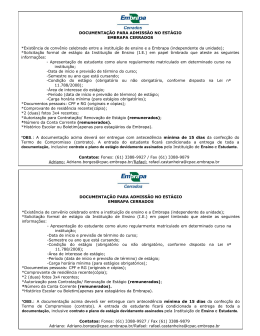 2.Instru&ccedil;&otilde;es - Admiss&atilde;o