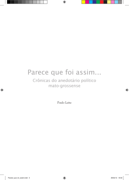 Parece que foi assim