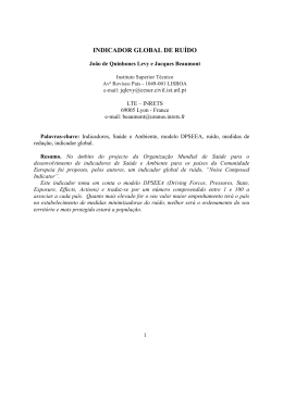 INDICADOR GLOBAL DE RU&Iacute;DO