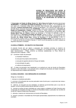 Documento na Íntegra - Secretaria de Estado de Planejamento e