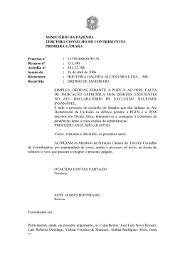 Inteiro teor, Ac&oacute;rd&atilde;o 301-32708, Primeira C&acirc;mara do Terceiro
