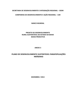 plano de desenvolvimento sustent&aacute;vel parapopula&ccedil;&otilde;es