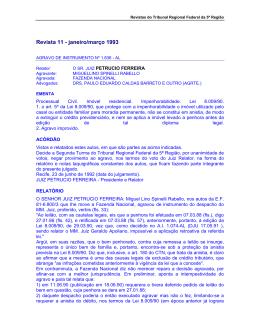 Revista 11 - janeiro/mar&ccedil;o 1993 - Tribunal Regional Federal da 5&ordf;