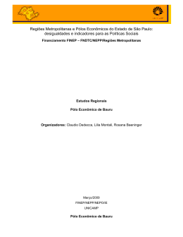 P&oacute;lo Regional de Bauru - Nepo